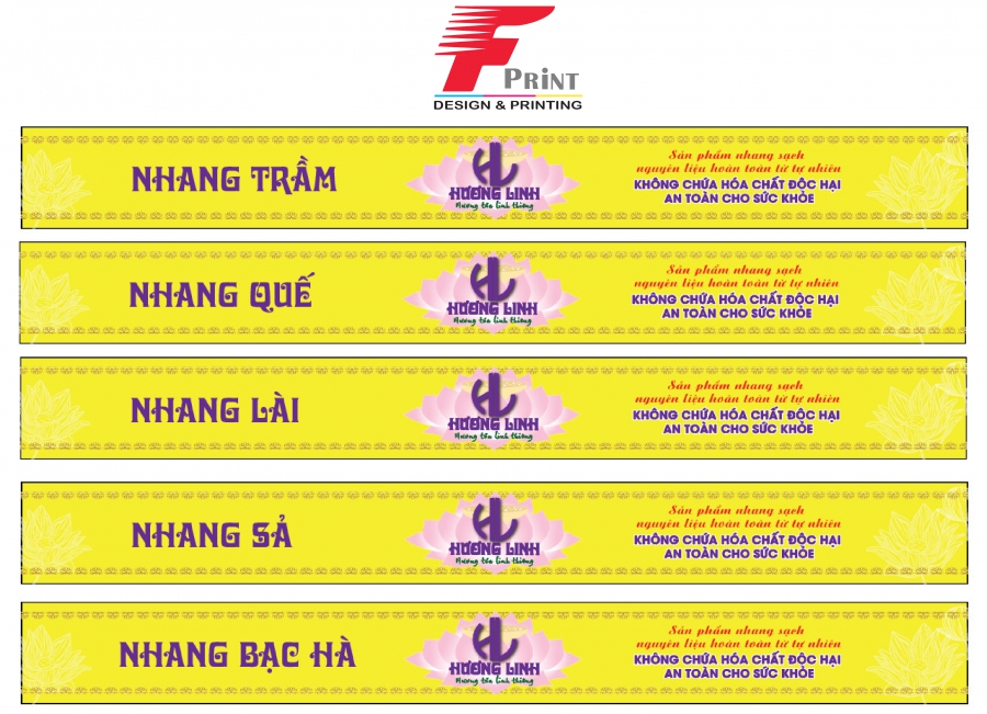 Chất liệu In Tem Nhãn, In Sticker