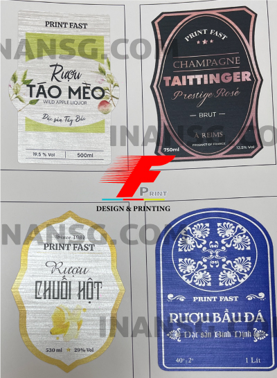 IN LOGO DECAL BẰNG CHẤT LIỆU DECAL MỸ THUẬT