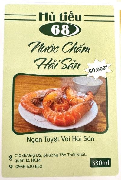 MẪU TEM DÁN CHAI NƯỚC CHẤM