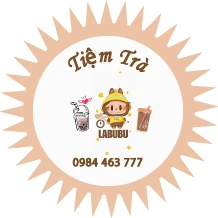 Tem Logo Tiệm Trà Labubu
