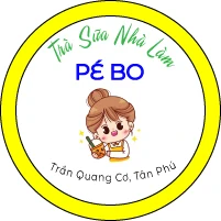 Tem Dán Ly Trà Sữa Nhà Làm