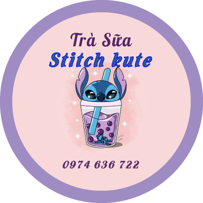 Mẫu Tem Trà Sữa Đẹp