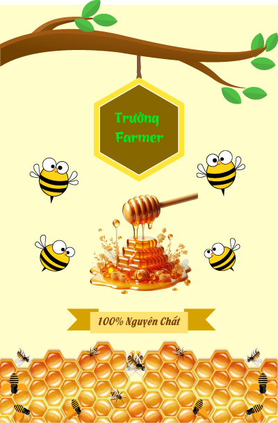 Mẫu Tem Mật Ong