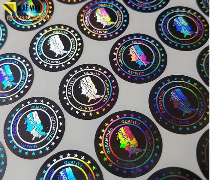 IN TEM DECAL HOLOGRAM 7 MÀU