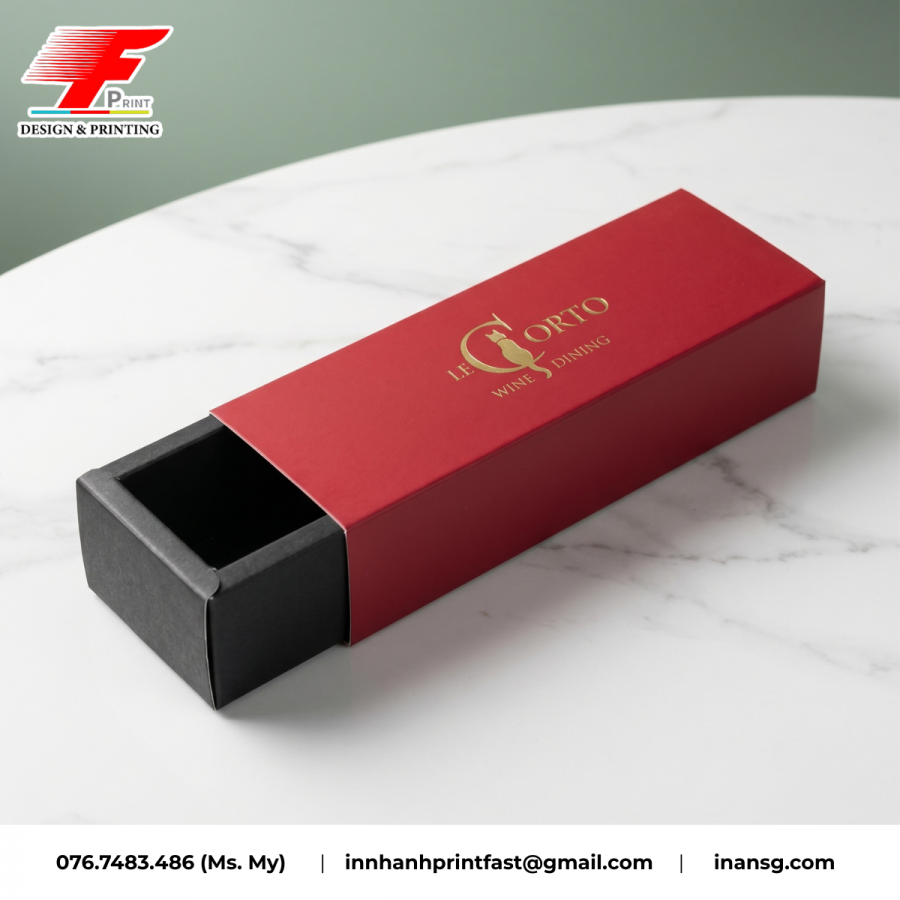 Thiết kế hộp giấy bao nhiêu tiền phụ thuộc vào chất liệu giấy và quy cách gia công.