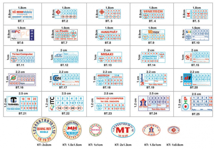 In Tem Bảo Hành Là Gì? Những Lưu Ý Quan Trọng Khi Đặt In Tem Vỡ, Tem Bể