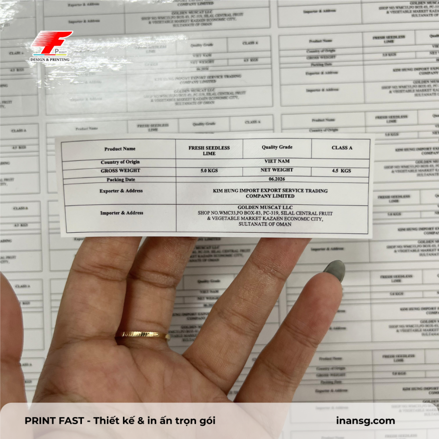 In Tem Nhãn Phụ Hàng Nhập Khẩu (Thiết Kế Chuẩn, In Nhanh Lấy Liền)