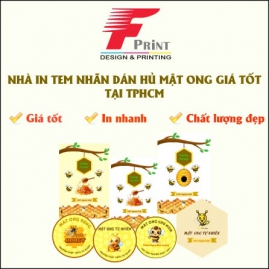 IN TEM NHÃN MẬT ONG GIÁ RẺ- IN NHANH TPHCM