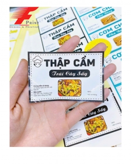 In Tem Nhãn Số Lượng Ít Có Đắt Không? Báo Giá & Giải Pháp Tiết Kiệm