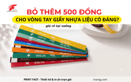 Bài toán kinh tế: Bỏ thêm 500 đồng cho vòng tay giấy nhựa liệu có đáng?